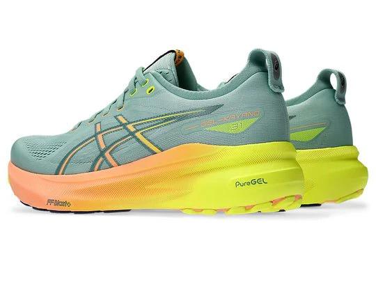 Asics Gel-Kayano 31 Paris Light Celadon Safety Yellow 1011B929-750 by Air Jordan