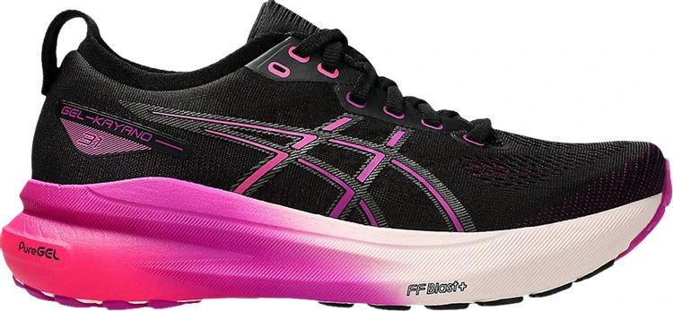 Asics Gel Kayano 31 Black Bold Magenta 1012B670-003 by Air Jordan