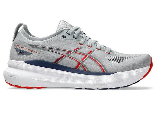 Asics Gel Kayano 31 Piedmont Grey Fiery Red 1011B867-021 by Air Jordan