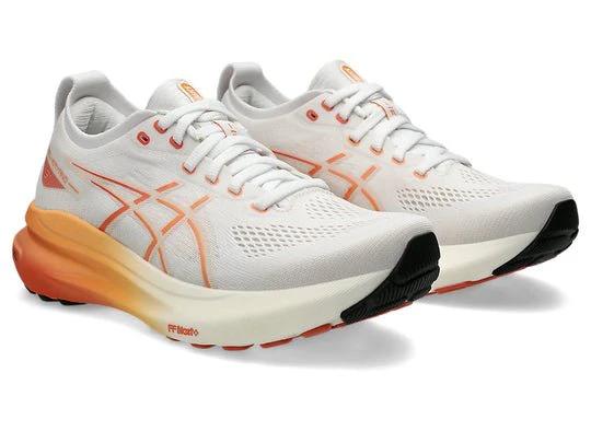 Asics Gel Kayano 31 White Faded Orange 1012B670-100 by Air Jordan