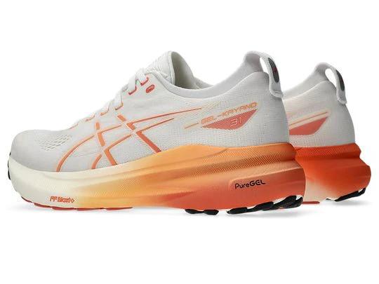Asics Gel Kayano 31 White Faded Orange 1012B670-100 by Air Jordan
