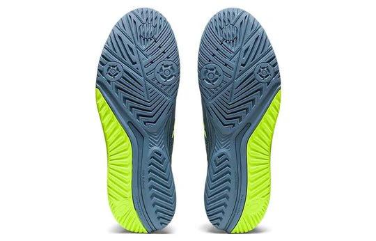 Asics Gel Resolution 9 Steel Blue Hazard Green 1041A330-400 by Air Jordan