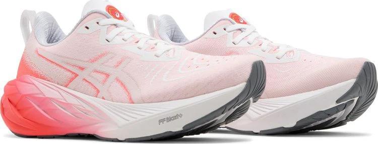 Hakaone Ekiden x Asics Novablast 4 White Sunrise Red 1012B650-100 by Air Jordan