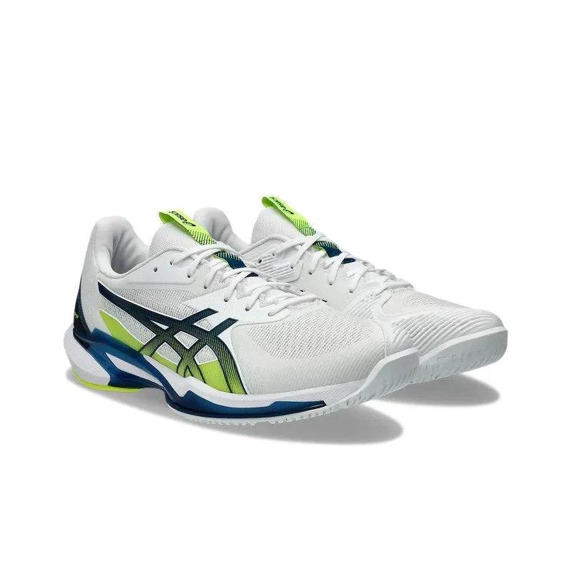 Asics Solution Speed Ff 3 White Mako Blue 1041A438-102 by Air Jordan