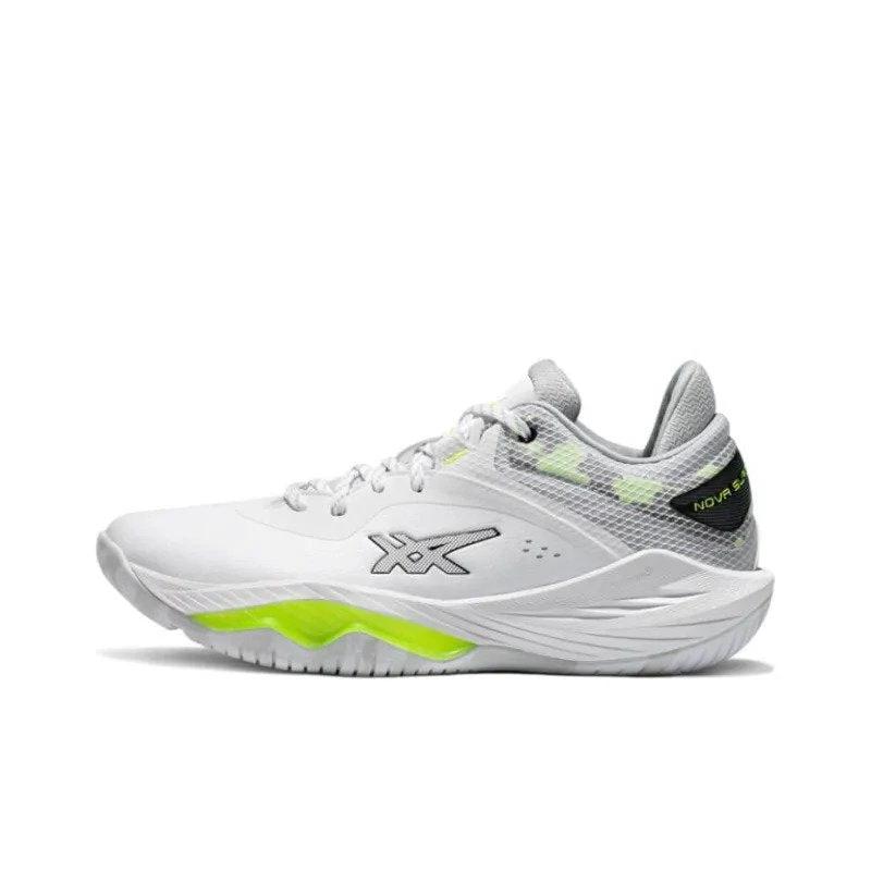 Asics Nova Surge Low White Neon Yellow 1061A043 100 by Air Jordan