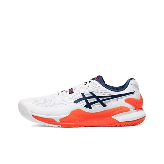 Asics Gel Resolution 9 White Blue Expanse 1041A376 102 by Air Jordan