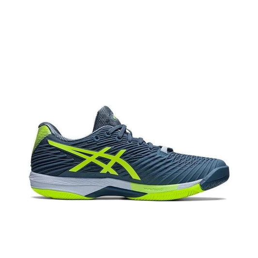 Asics Solution Speed Ff 2 Steel Blue Hazard Green 1041A182 402 by Air Jordan