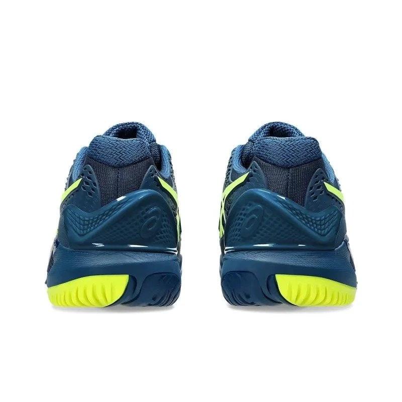Asics Gel Resolution 9 Mako Blue Safety Yellow 1041A330 404 by Air Jordan