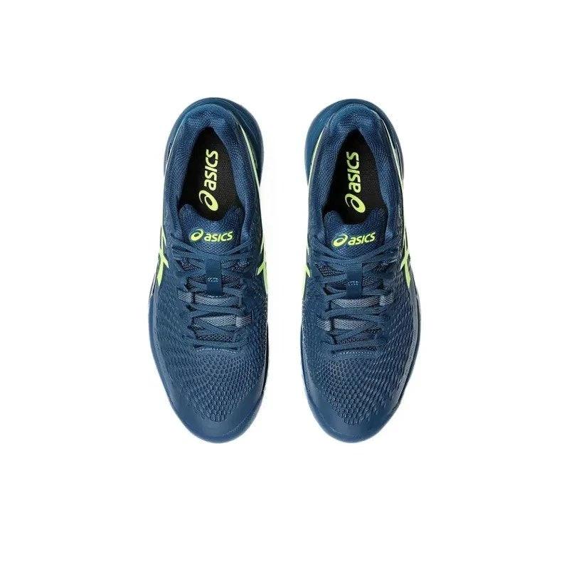 Asics Gel Resolution 9 Mako Blue Safety Yellow 1041A330 404 by Air Jordan