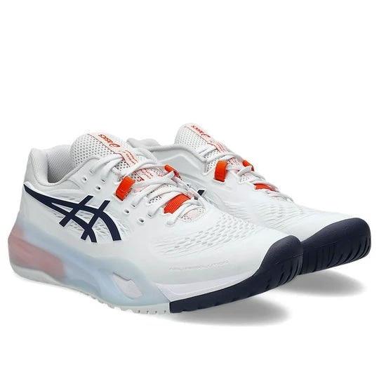 Asics Gel Resolution X White Indigo Fog 1041A481 110 by Air Jordan