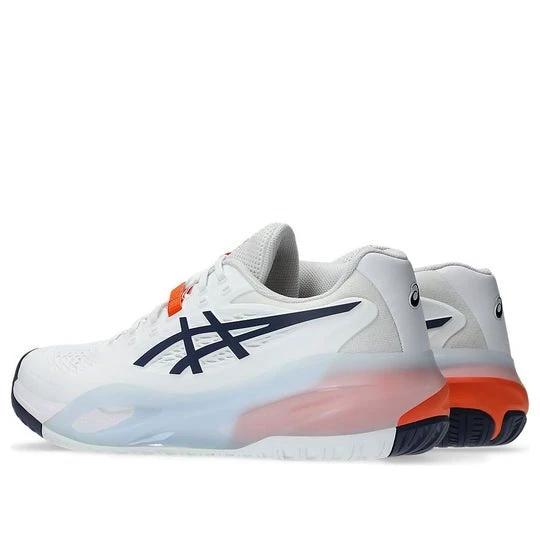 Asics Gel Resolution X White Indigo Fog 1041A481 110 by Air Jordan