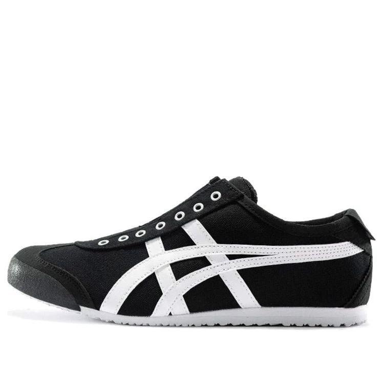 Onitsuka Tiger Mexico 66 Slip On Black White 1183A746 001 by Air Jordan