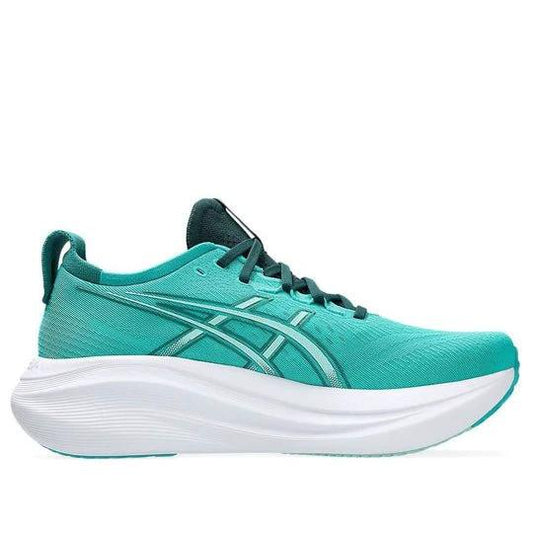Asics Gel Nimbus 27 Wave Teal Saxon Green 1011B958 400 by Air Jordan