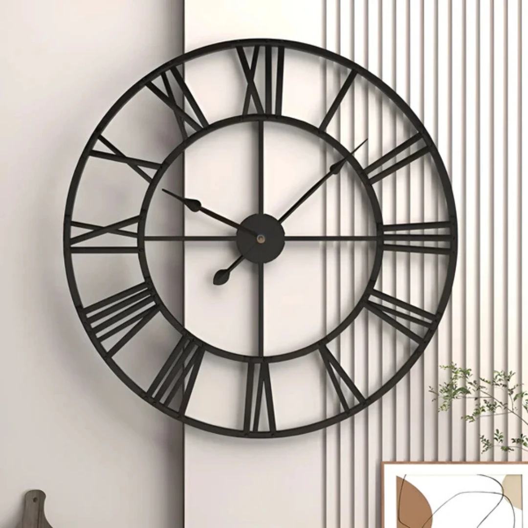 Exclusive Large Wall Clock with a Modern Look Framer by BowLift