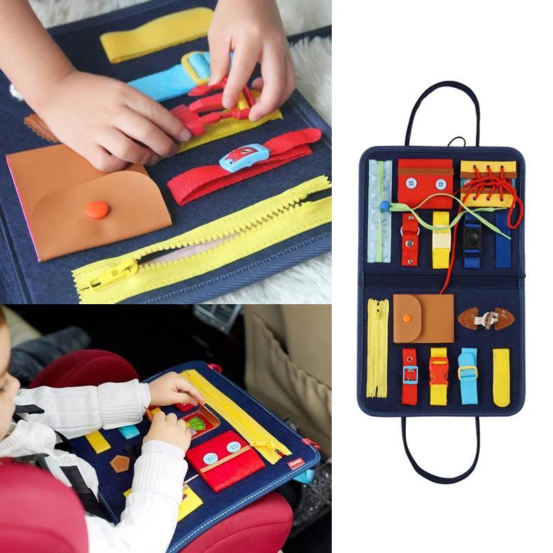 Montessori Preschool Children's Activity Board by Bowlift