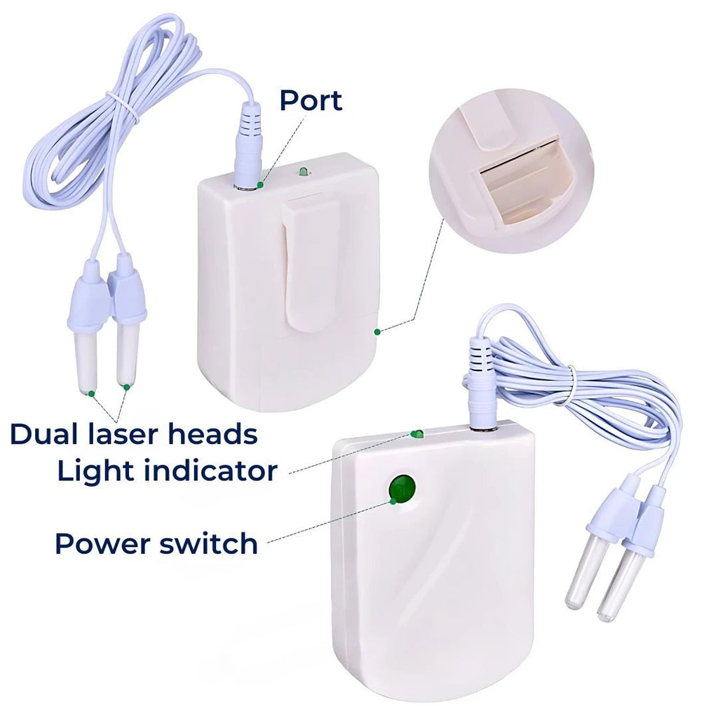 ClearNose Infrared Therapy | Comfortable and Effective - Device for Allergic Rhinitis and Runny Nose, Relief for Nasal Congestion Bowlift by Bowlift