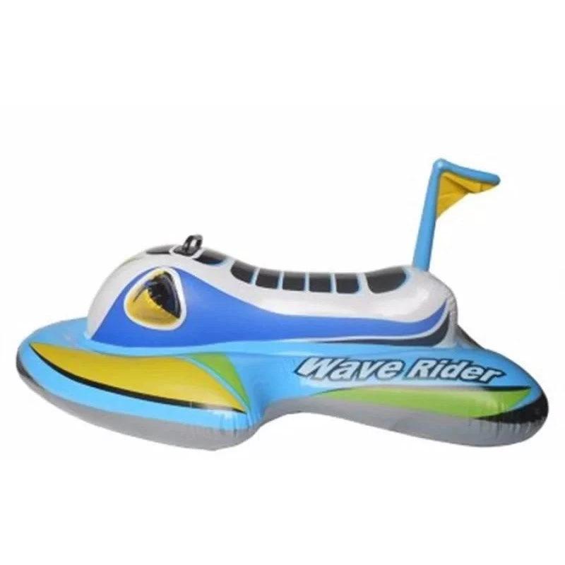 Inflatable Floating Jet Ski for Kids by Bowlift