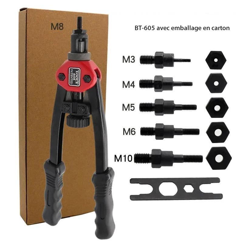 Kit tool for automatic rivets by Bowlift