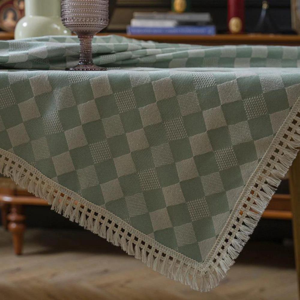Heritage Checkered Tablecloth by Casa & Beyond