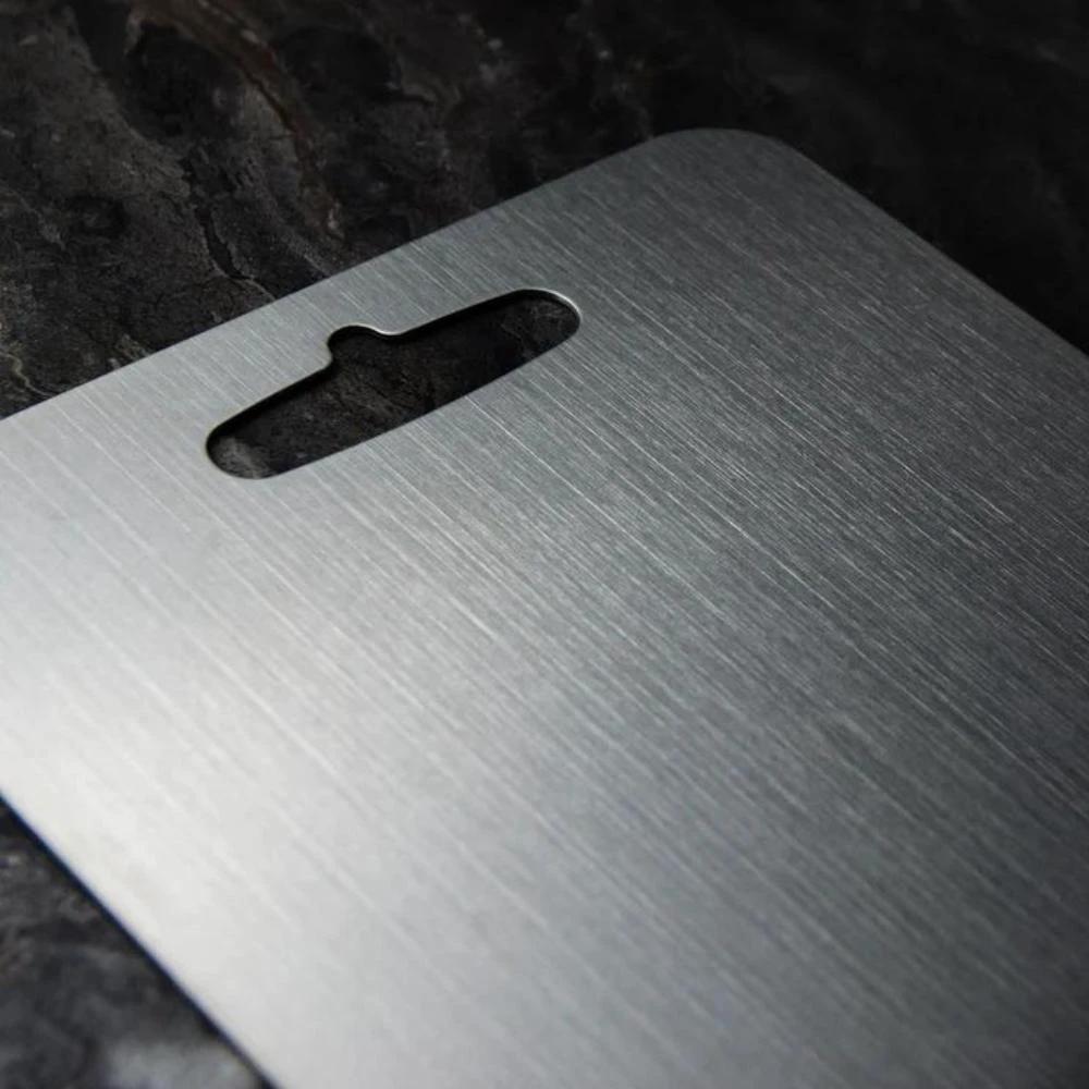 Premium Stainless Steel Chopping Board by Casa & Beyond