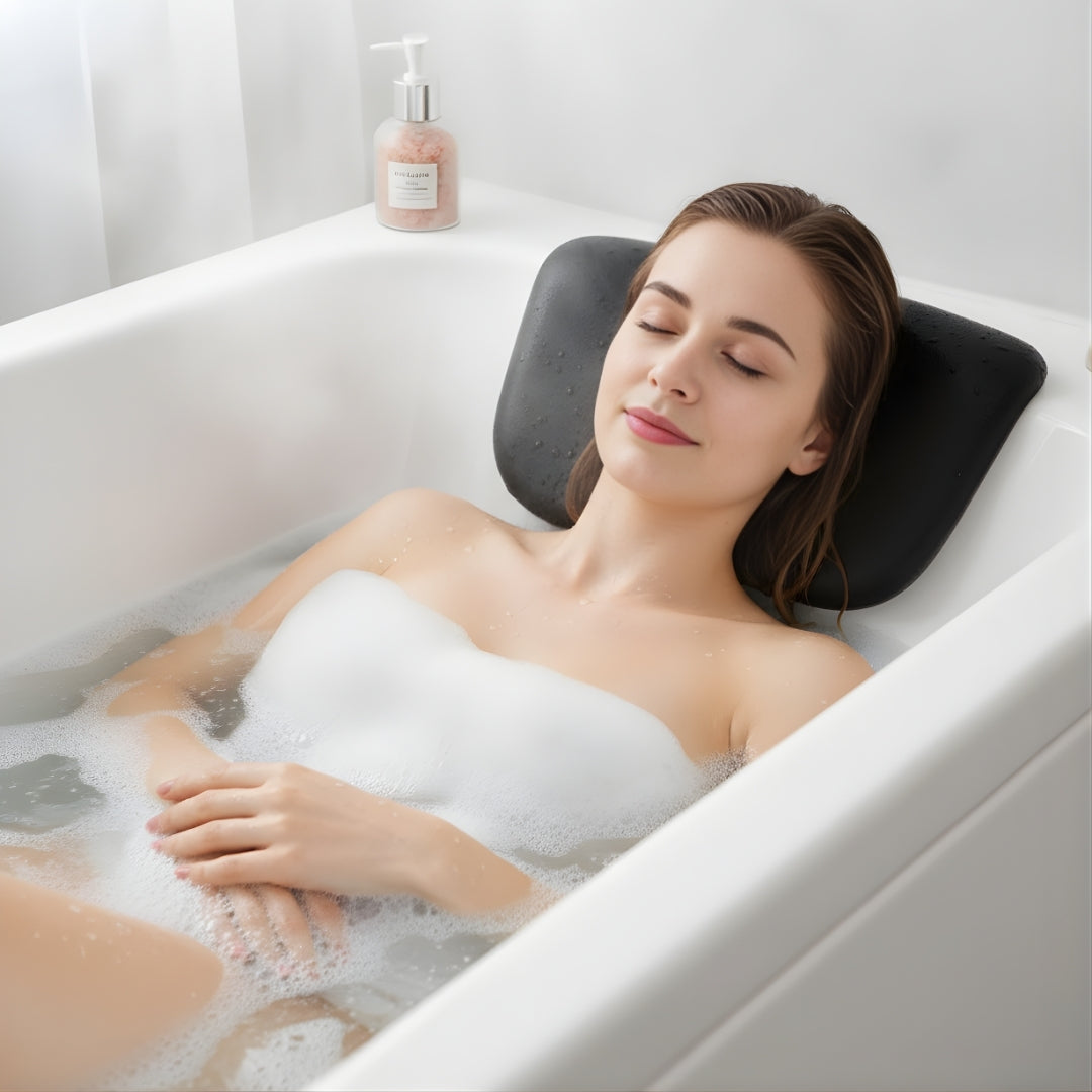 Neck & Head Support – Quick‑Dry Comfort – Non‑Slip Suction – Full‑Body Relief & Spa‑Like Relaxation at Home Bowlift by Bowlift