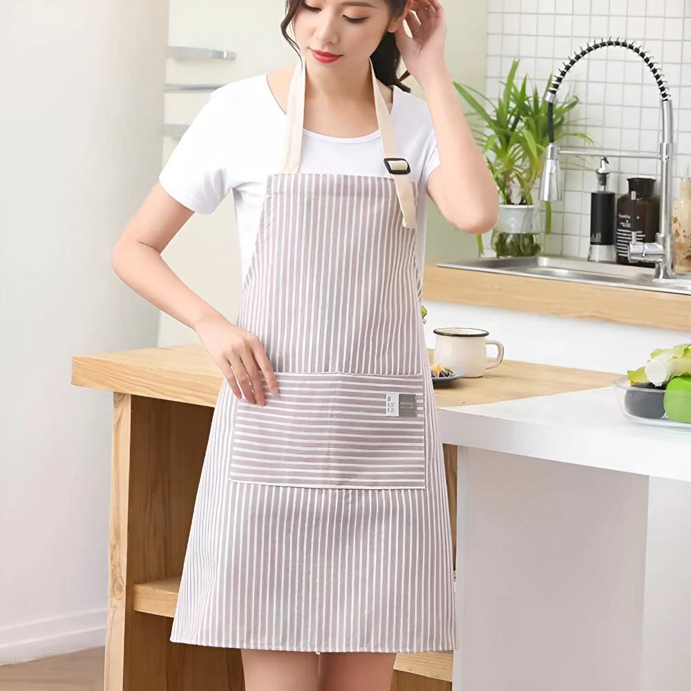 Kawaii Stripes Apron by Casa & Beyond