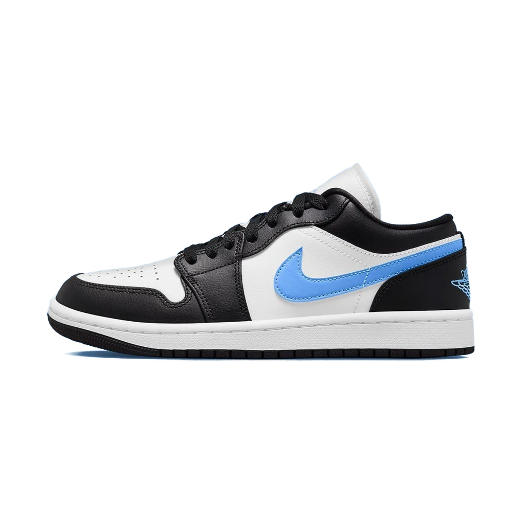 Air Jordan 1 Low Black-University Blue by Air Jordan
