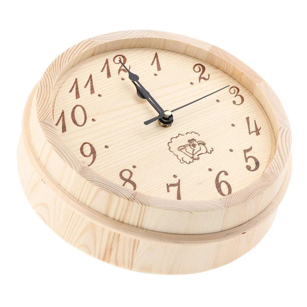 NordicHush Silent Wooden Wall Clock Bowlift by Bowlift