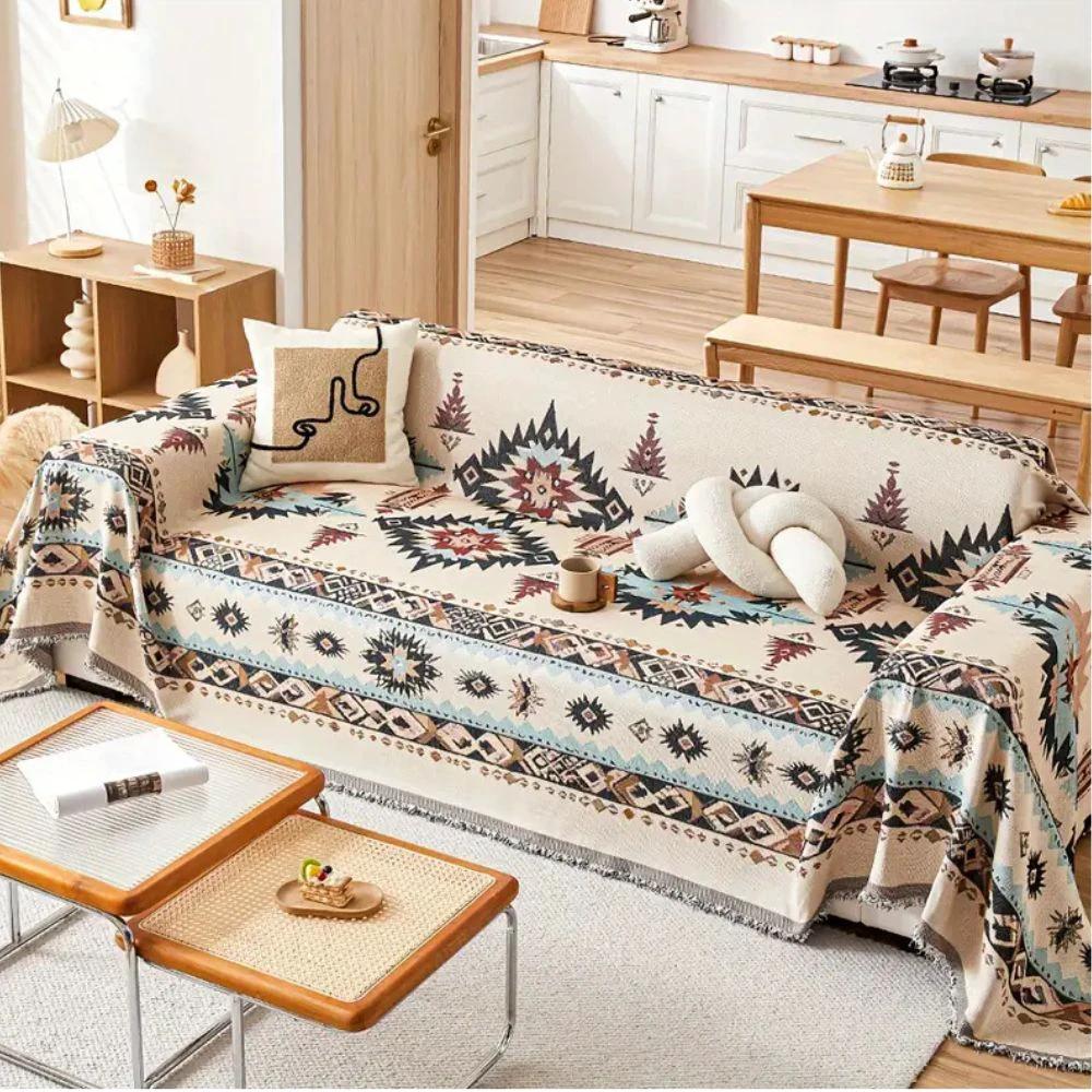 Tribal Weave Sofa Cover by Casa & Beyond