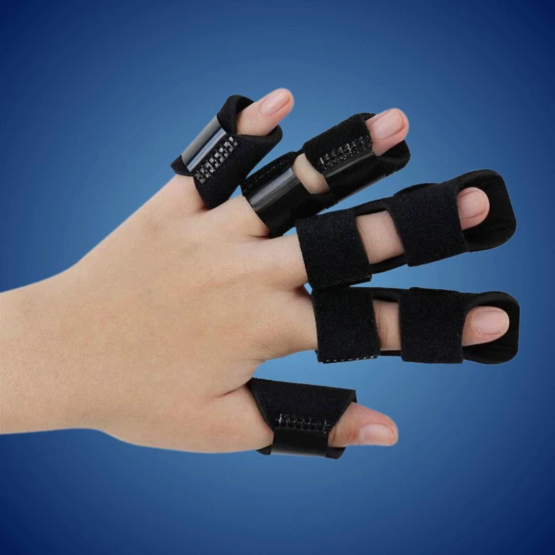 FingerEase Adjustable Finger Rail | Comfortable - Daily Support During Writing - Typing - Gaming - Crafting Bowlift by Bowlift