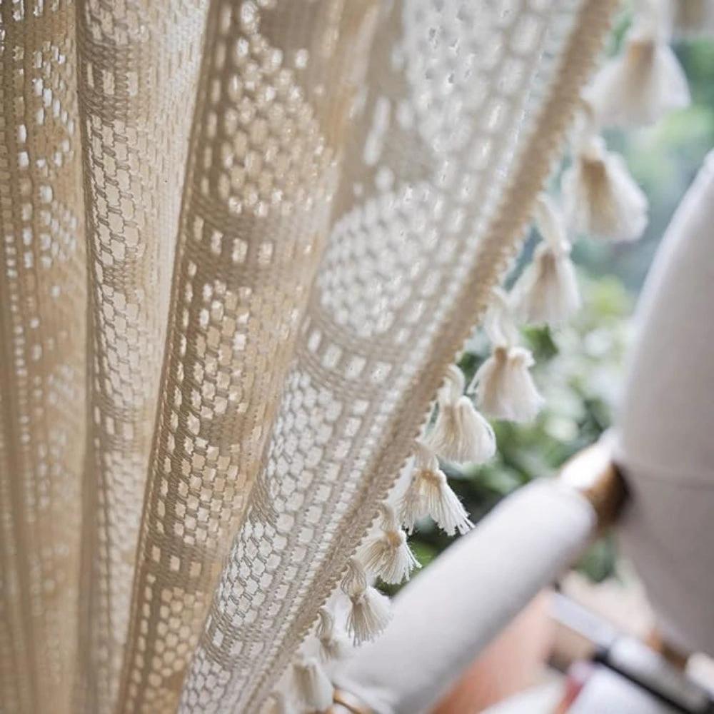 Rhombus Plaid Diamond Pattern Curtain by Casa & Beyond