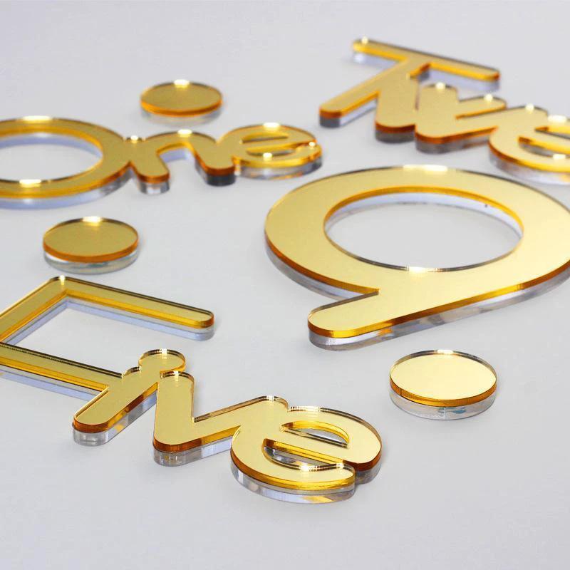 DIY Wall Clock Digital by Bowlift
