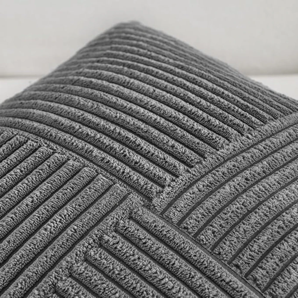 Rustic Corduroy Cushion Cover