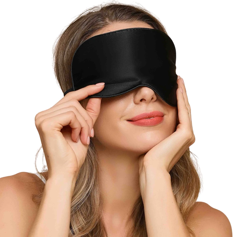 Pure Mulberry Silk Sleep Mask Bowlift by Bowlift
