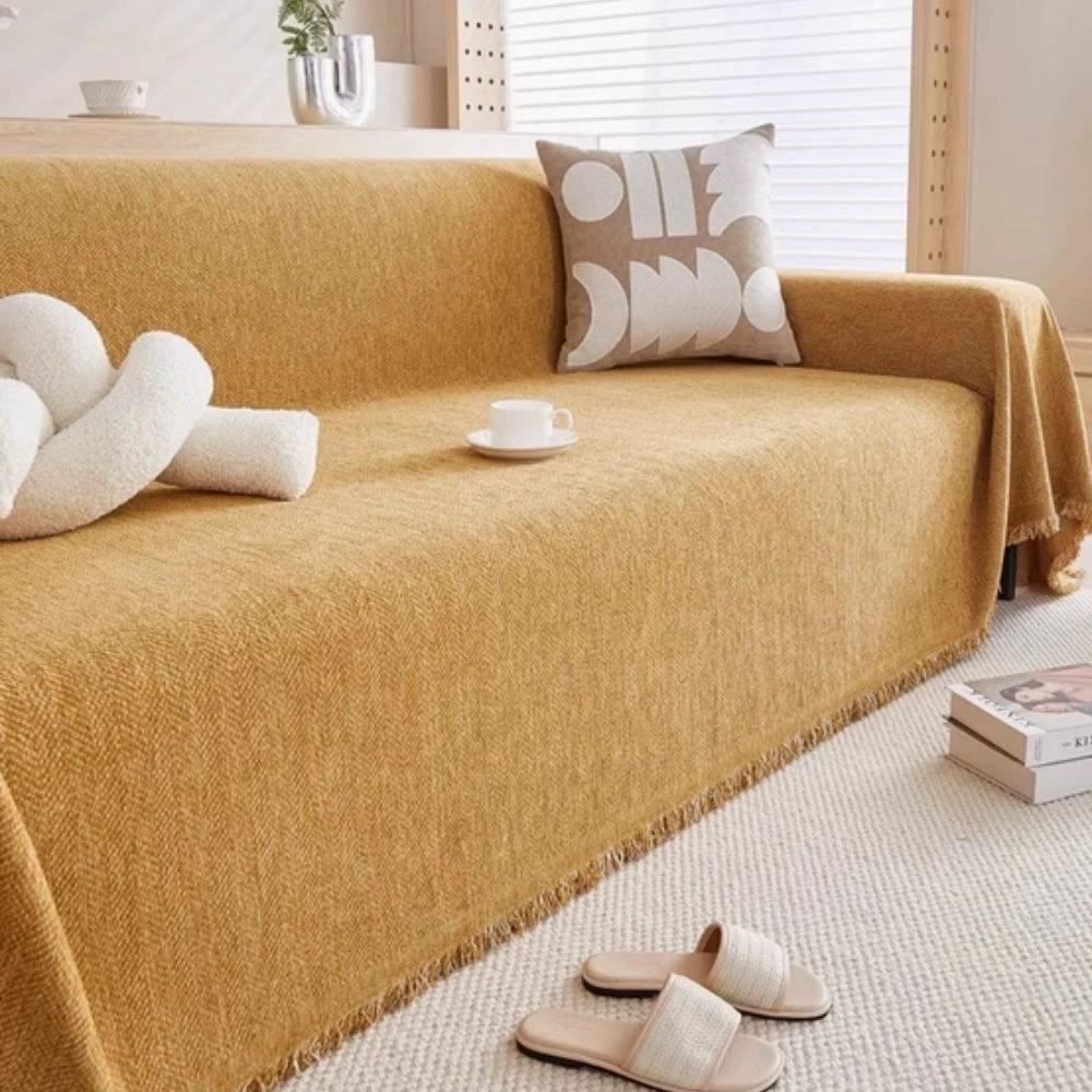 Minimalist Sofa Cover by Casa & Beyond
