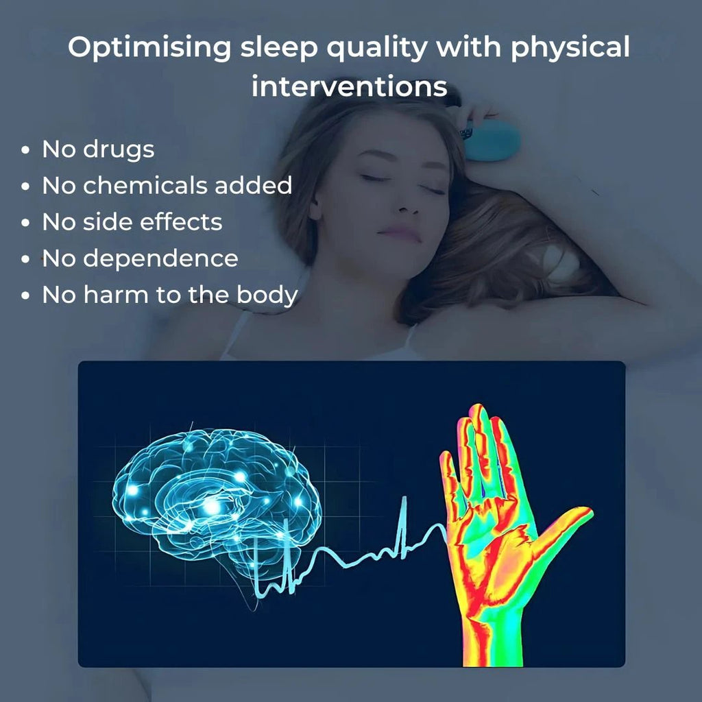 DreamEase Handheld Sleep Aid Device | for Relaxation - Stress and Anxiety Relief - Insomnia Aid Device Bowlift by Bowlift