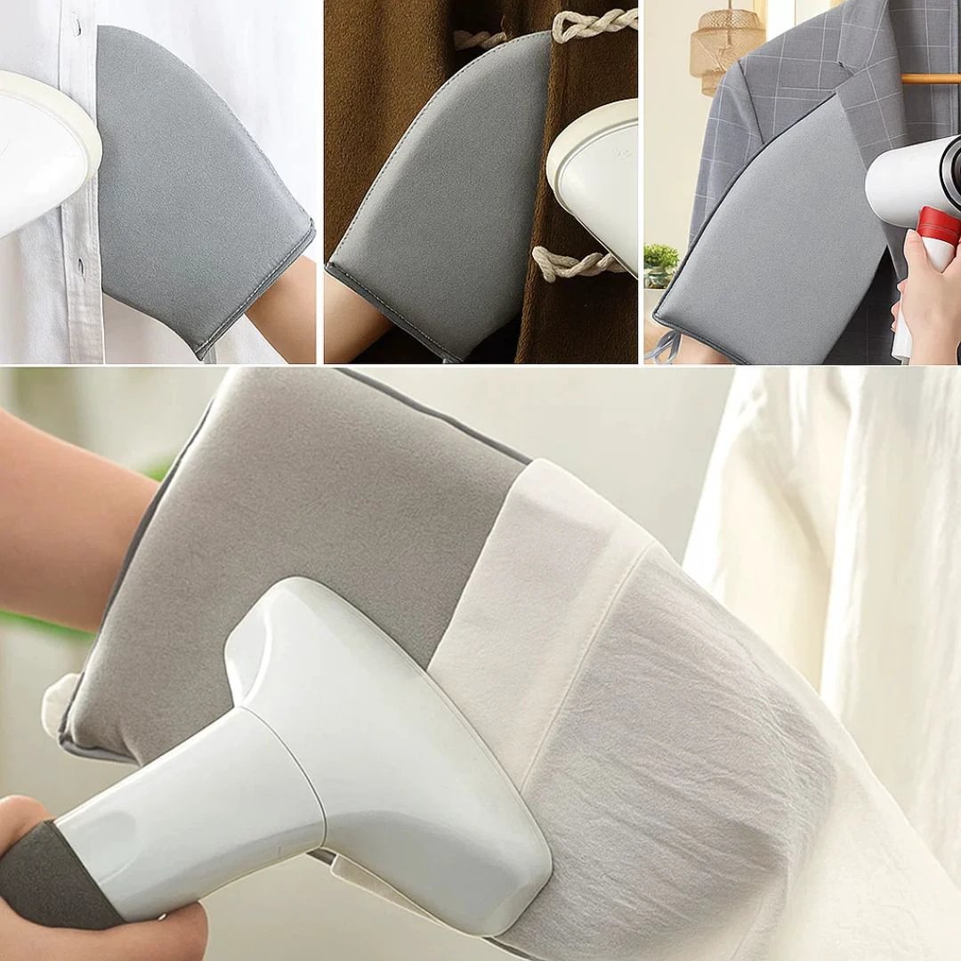 SteamShield | Garment Steamer Glove – Heat Protection – Non-Slip Strap – Precise Steaming for Delicate Clothing Bowlift by Bowlift