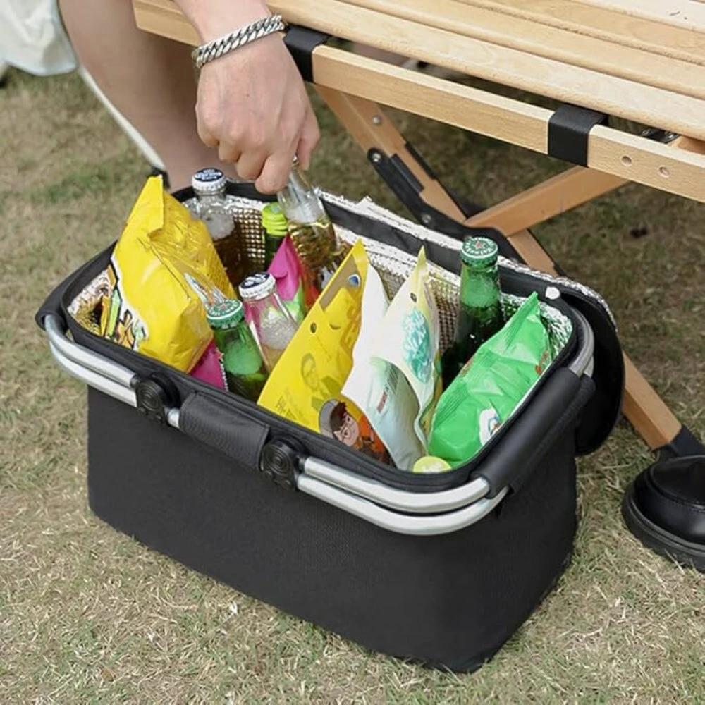 Collapsible Leakproof Picnic Basket by Casa & Beyond