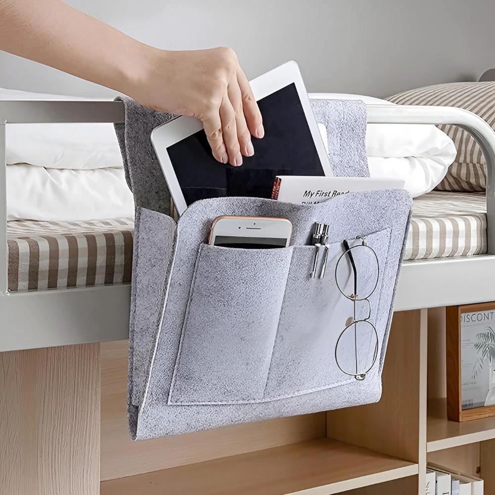 All-in-One Bedside Organizer by Casa & Beyond