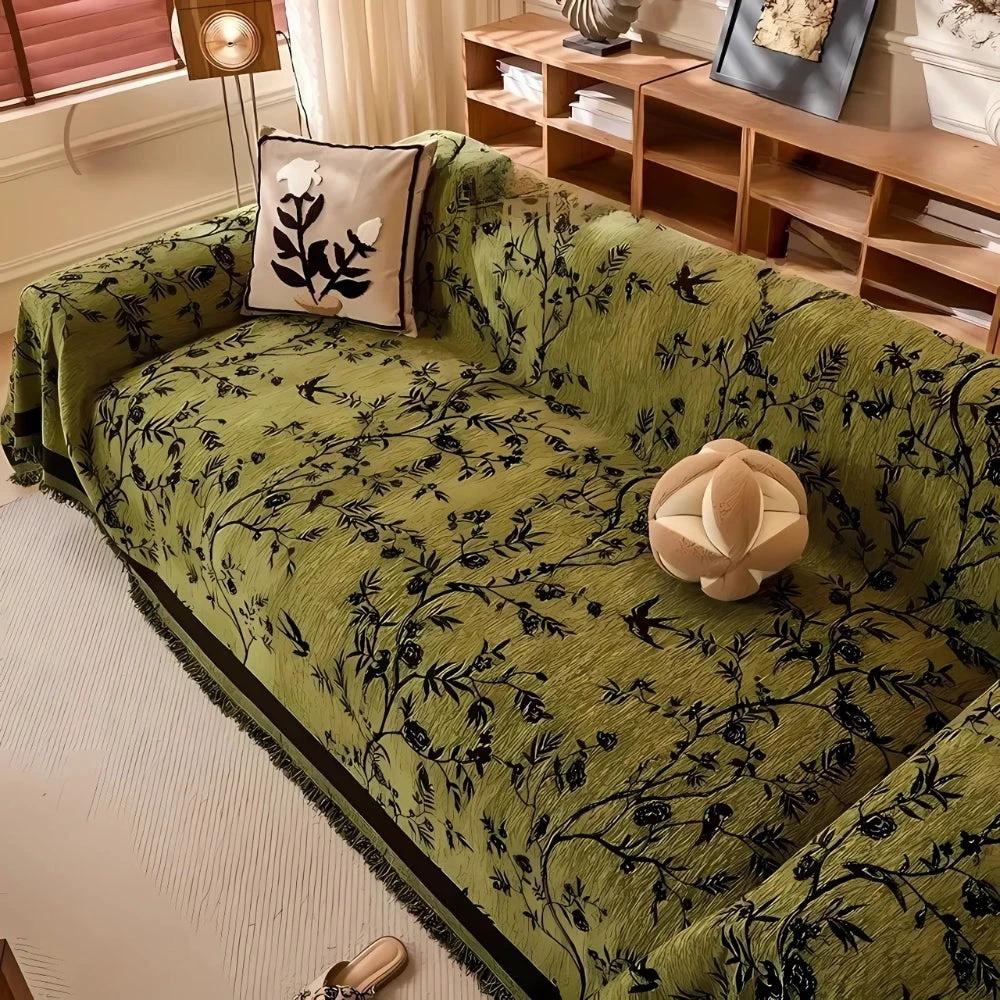 Ormel Elegant Chenille Sofa Cover by Casa & Beyond US