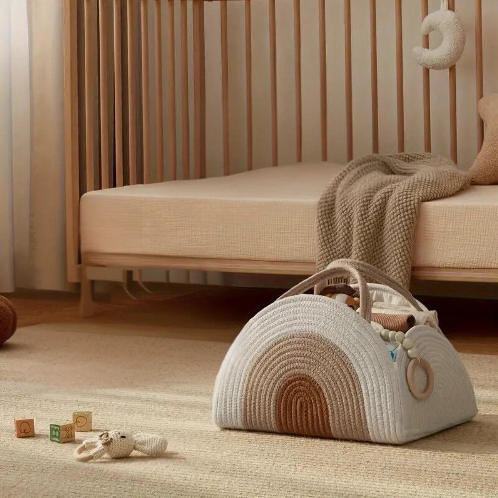 Neutral Tone Baby Storage Organizer by Casa & Beyond