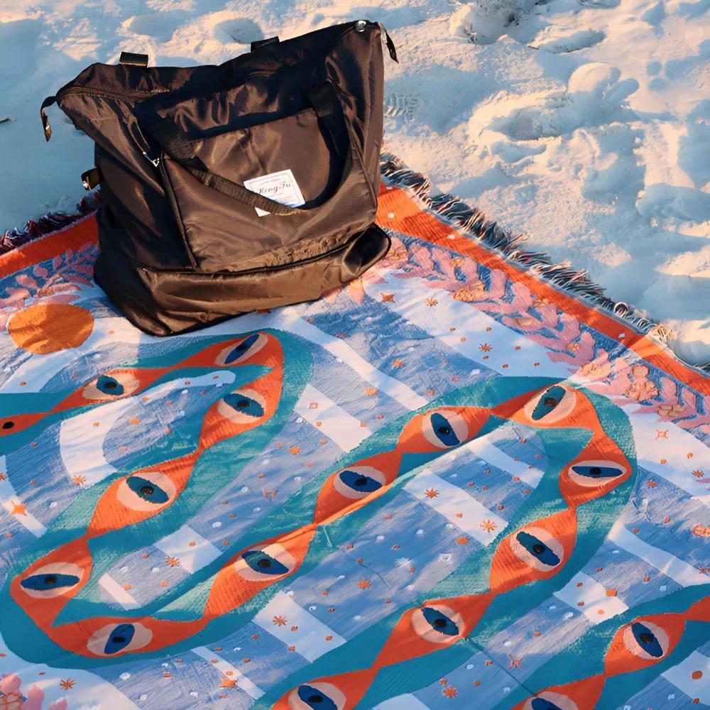 Serpent's Path Blanket by Casa & Beyond