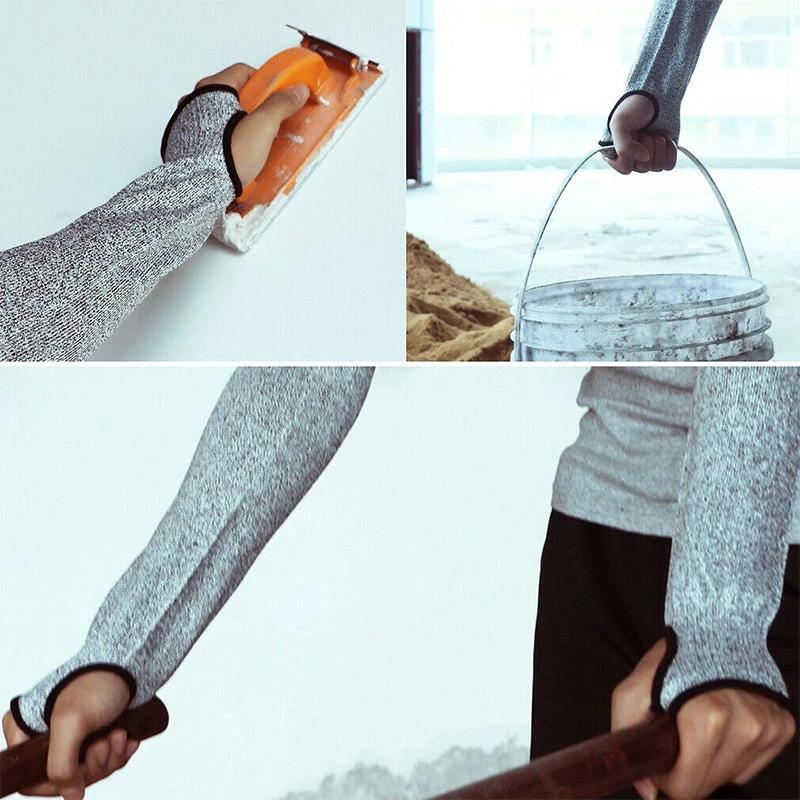 Cut-resistant arm guard sleeves by Bowlift