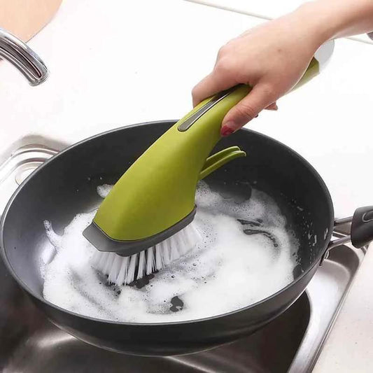 Cleaning brush with long handle by Bowlift