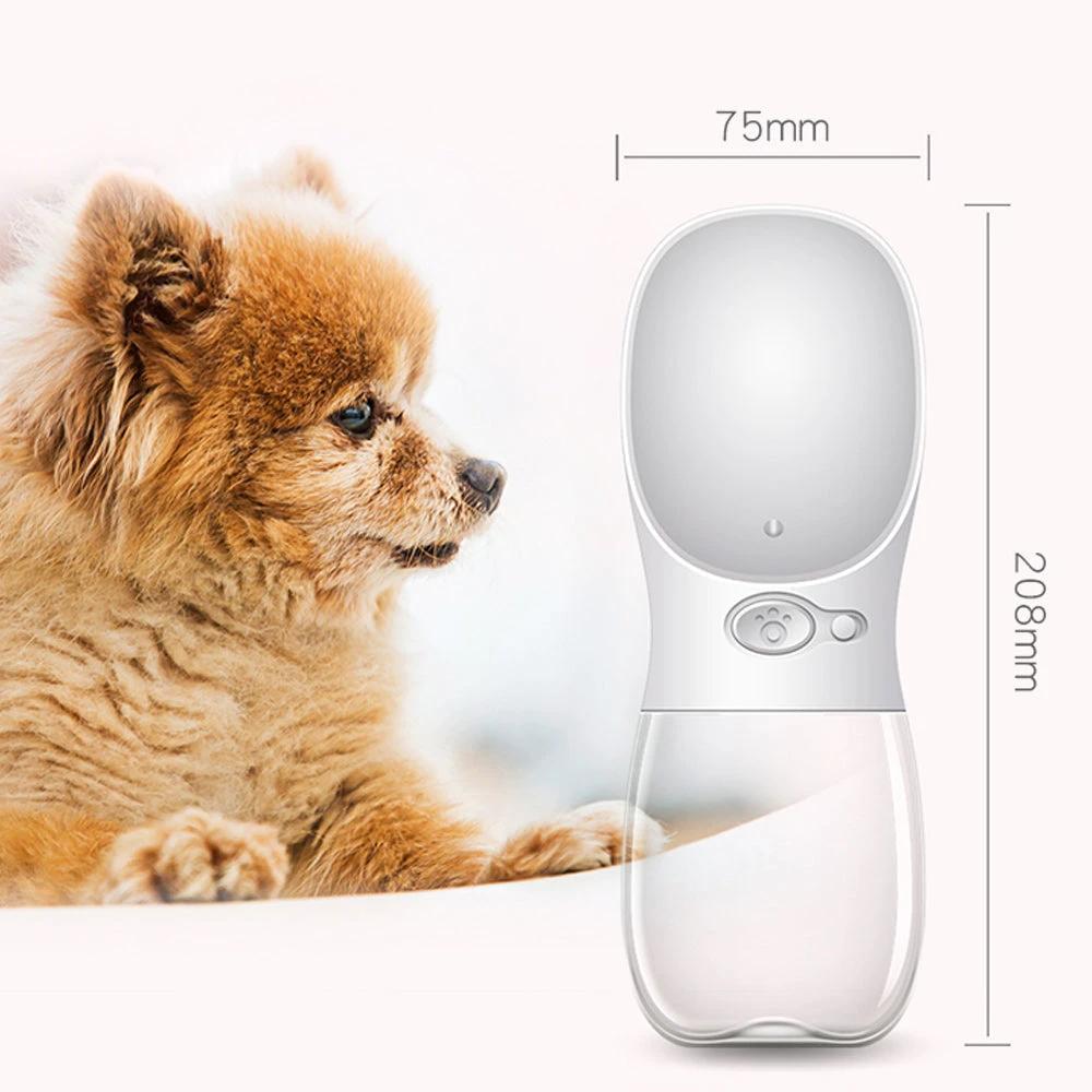 Portable water bottle for pets outdoors by Bowlift