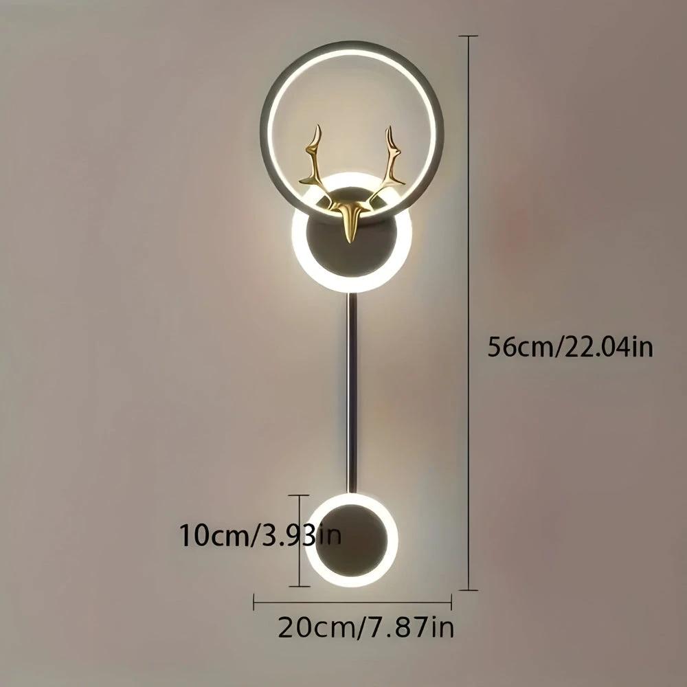 Elegant double wall light for minimalist and atmospheric lighting at home Bowlift by Bowlift
