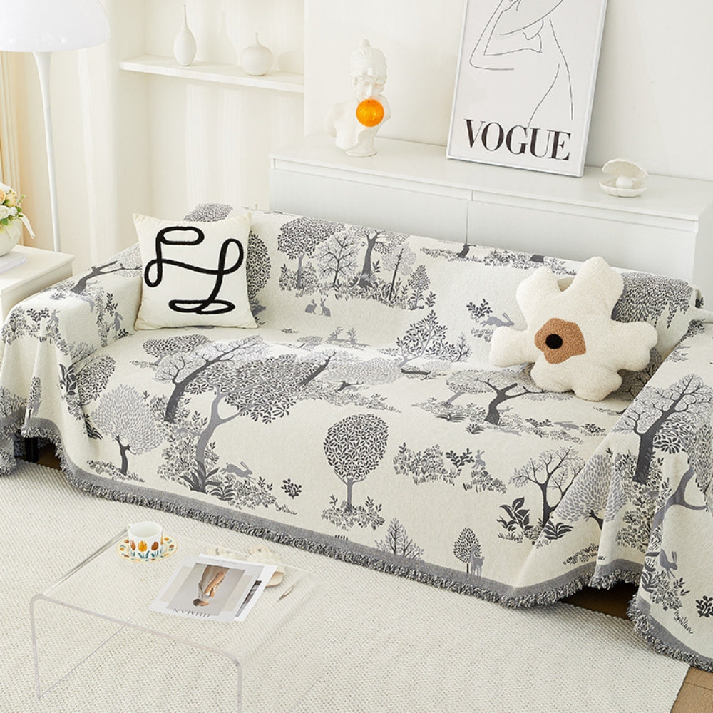 Eden Grove Chenille Sofa Cover by Casa & Beyond