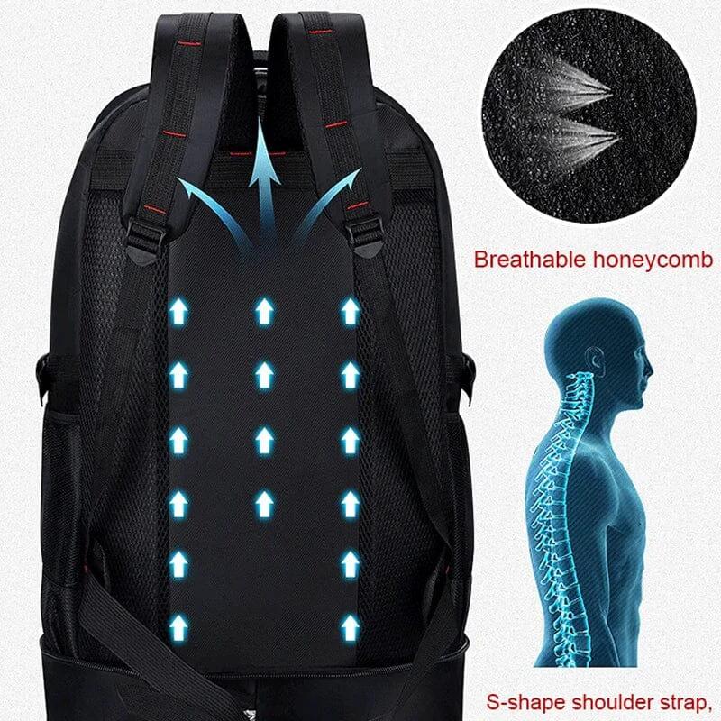 Backpack for mountaineering by Bowlift