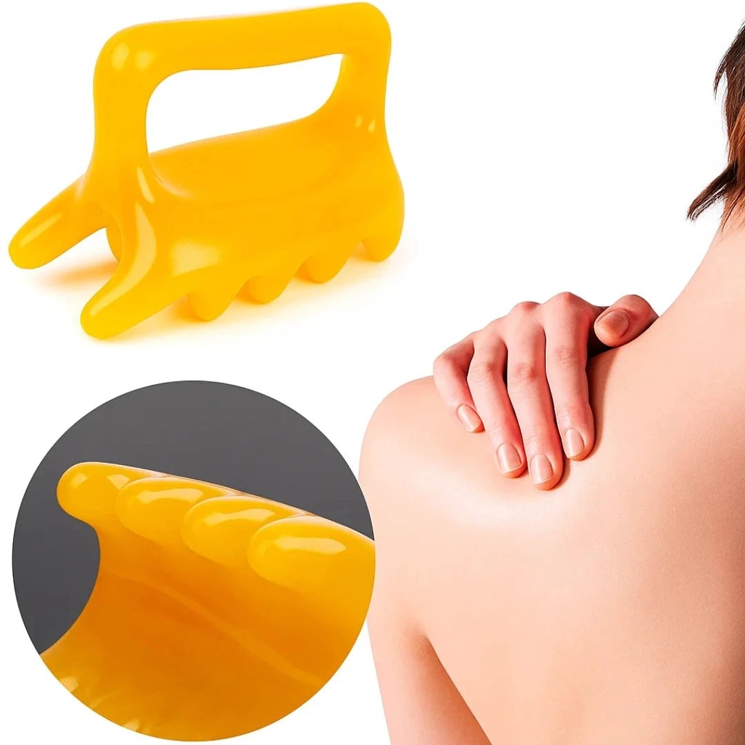 Knot Relief – Smooth-Edge Handheld Design – Back & Shoulder Recovery – Relax Muscles & Boost Circulation Bowlift by Bowlift