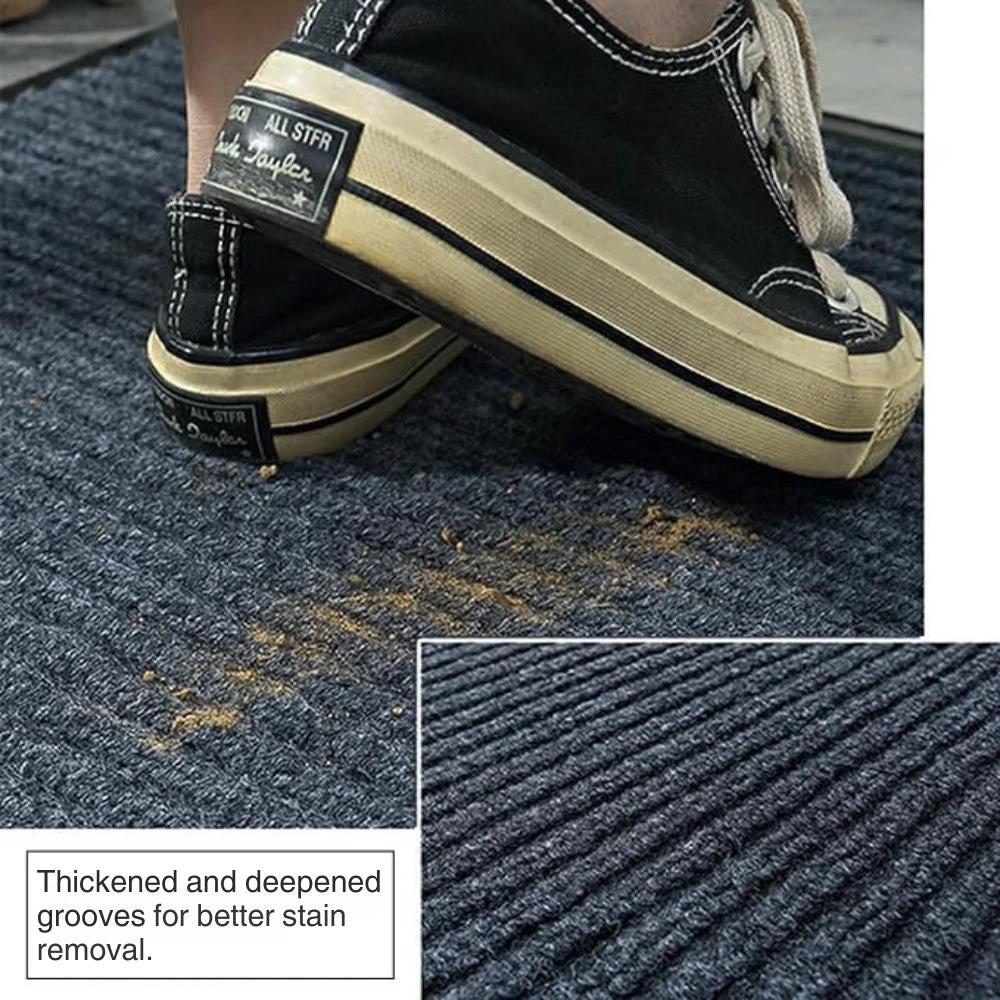 Durable Stripped Door Mat by Casa & Beyond